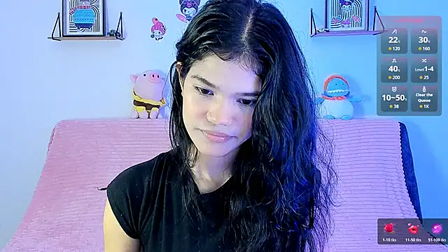 Snapshot of emycarver09 chatting on February 17, 2026, 10:34 am emycarver09 online show from February 17, 2026, 10:34 am