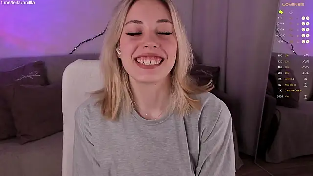 Leila Vanilla online show from March 29, 2026, 4:34 am