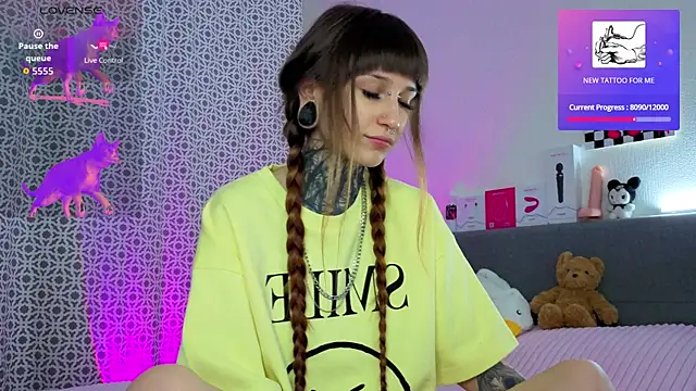 LilithPoison online show from March 12, 2026, 6:03 pm