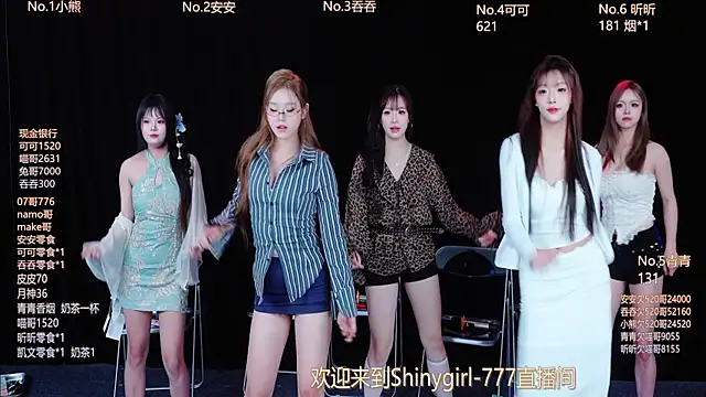 Shinygirls 777 online show from October 30, 2025, 5:53 am