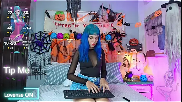 ElektraBlue online show from October 16, 2025, 4:46 am
