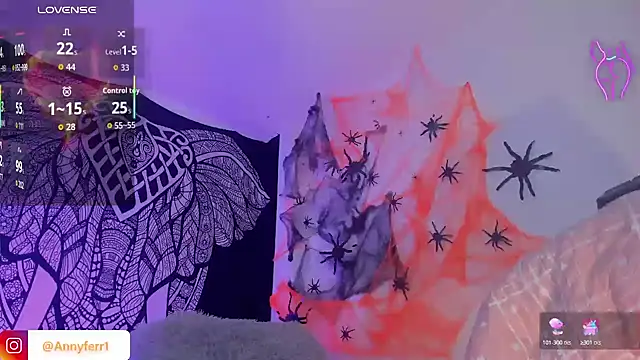 Anny ferrer1 online show from October 21, 2025, 11:05 pm