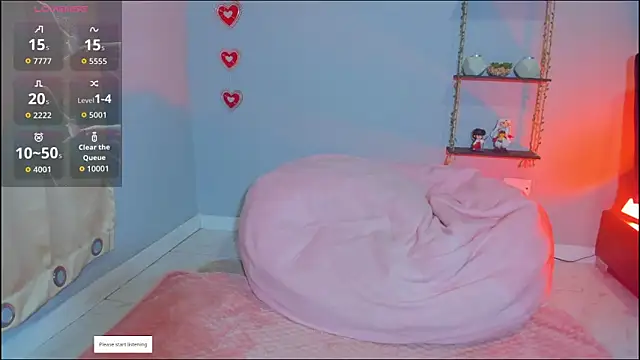 Miaengels  online show from February 22, 2026, 11:09 am