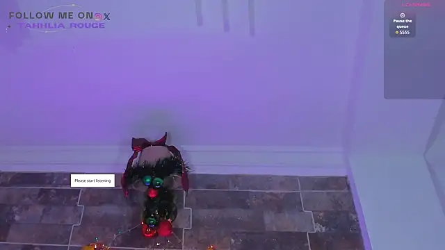 tahhlia rouge online show from November 26, 2025, 9:05 pm