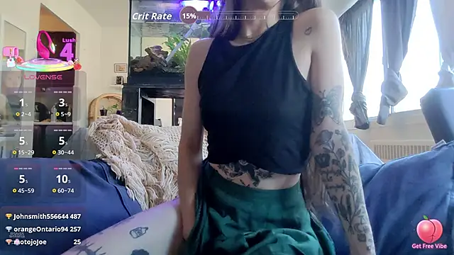 Inked Snow Muse online show from October 9, 2025, 4:05 pm