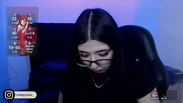 VamppyJane online show from October 29, 2025, 1:19 am