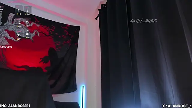 AlanRose01 online show from April 13, 2026, 11:21 pm