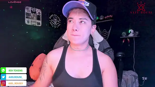 AxelRouse3 online show from November 21, 2025, 8:18 pm