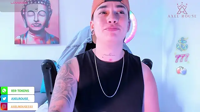 AxelRouse3 online show from March 18, 2026, 4:21 pm