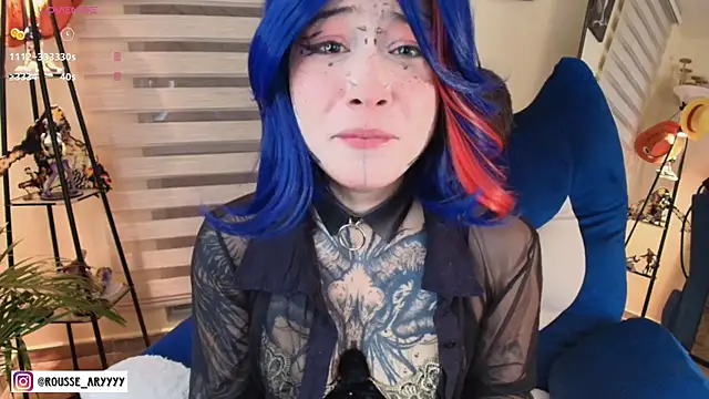 AryRousse online show from April 14, 2026, 3:34 am