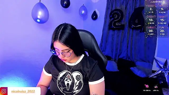 Snapshot of Nicolle_Ruizz chatting on February 23, 2026, 10:56 am Nicolle Ruizz online show from February 23, 2026, 10:56 am