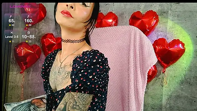 GoddessVespera online show from February 17, 2026, 11:55 pm