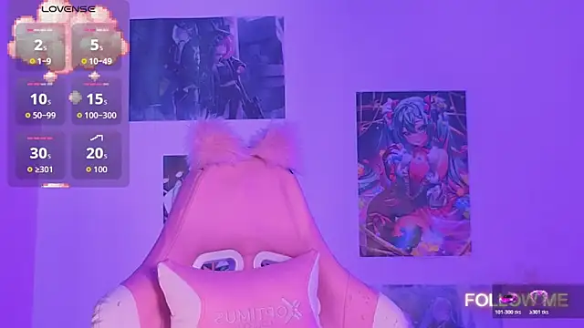 Kitsuneplay  online show from April 1, 2026, 4:15 pm