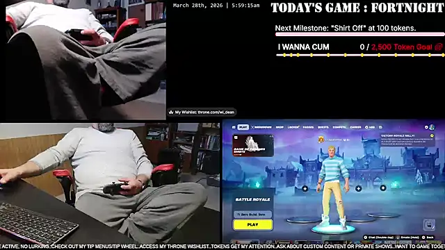 DeanonCam online show from March 28, 2026, 10:59 am