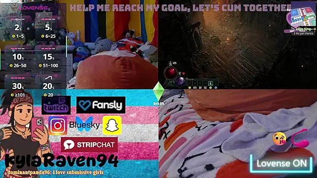KylaRaven online show from May 7, 2026, 3:45 am