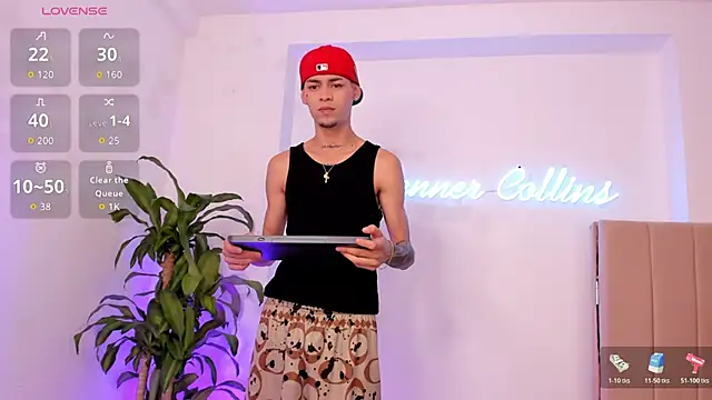 LennerCollins  online show from July 10, 2026, 2:05 am