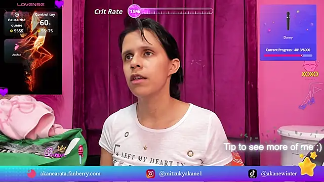 mitzukywinteer online show from May 19, 2026, 9:21 pm