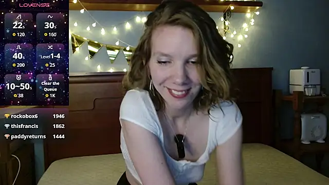 Daisy Lovely online show from March 10, 2026, 6:18 am