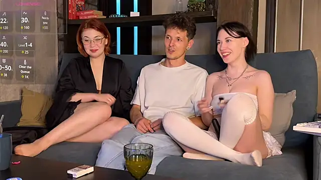 Three Some Dream online show from June 22, 2026, 5:54 pm