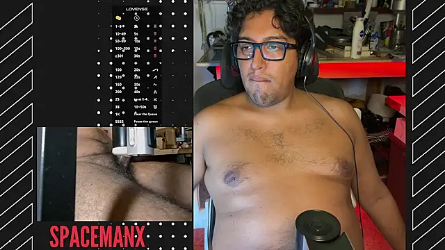 spacemanx eddy online show from July 8, 2026, 5:01 am