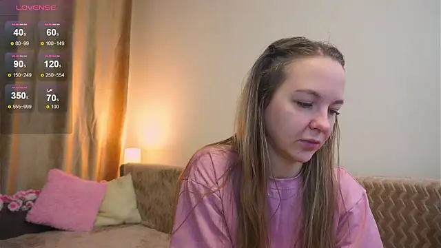 AricaPetties online show from March 14, 2026, 8:36 pm