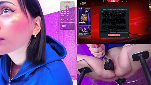 DollieEmma online show from March 9, 2026, 1:37 pm