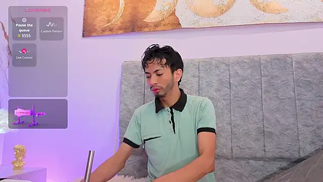 Luchoplayboy online show from April 6, 2026, 12:28 pm