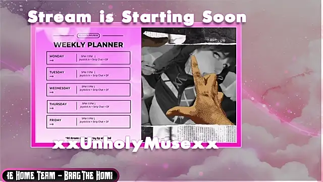 xxunholymusexx online show from June 24, 2026, 9:03 pm