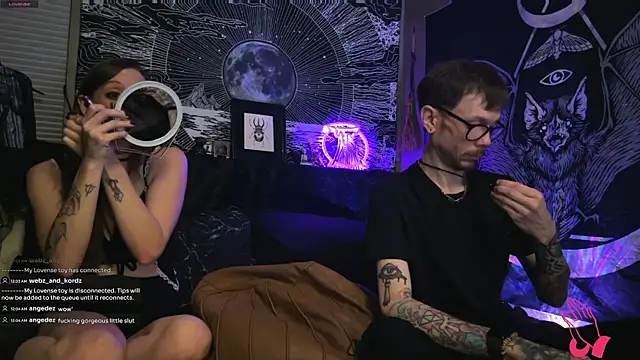 Snapshot of webzandkordz chatting on July 16, 2026, 6:08 am webzandkordz online show from July 16, 2026, 6:08 am