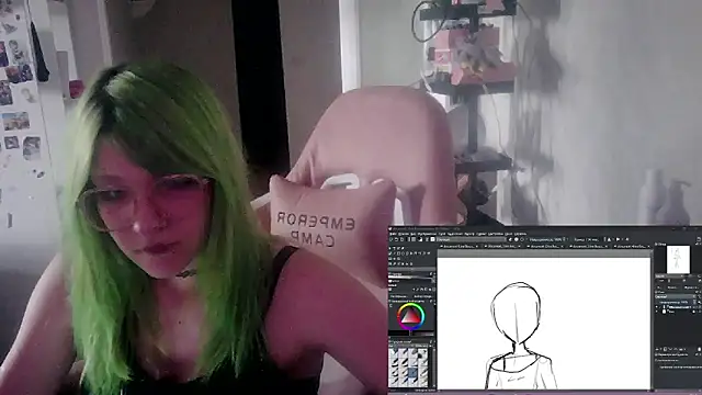 Snapshot of Green_angel chatting on June 18, 2026, 10:52 am Green angel online show from June 18, 2026, 10:52 am