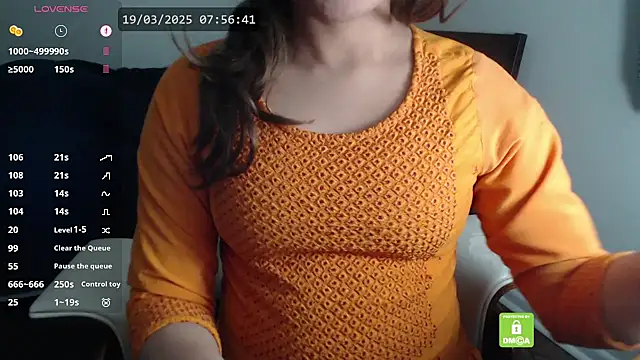 Snapshot of bxdgirlhr chatting on March 19, 2025, 2:27 am bxdgirlhr online show from March 19, 2025, 2:27 am