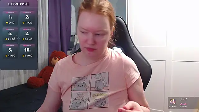 Lady Inari online show from February 10, 2025, 6:35 pm