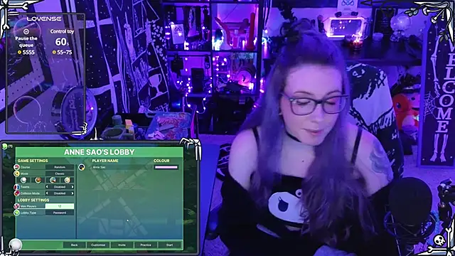 AnneSao online show from December 2, 2024, 1:14 am