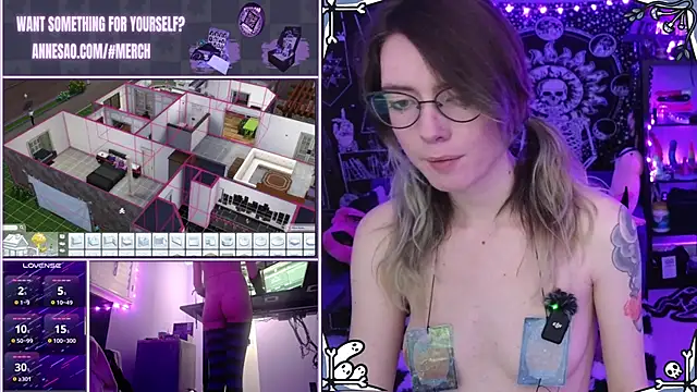 AnneSao online show from January 19, 2026, 12:36 am