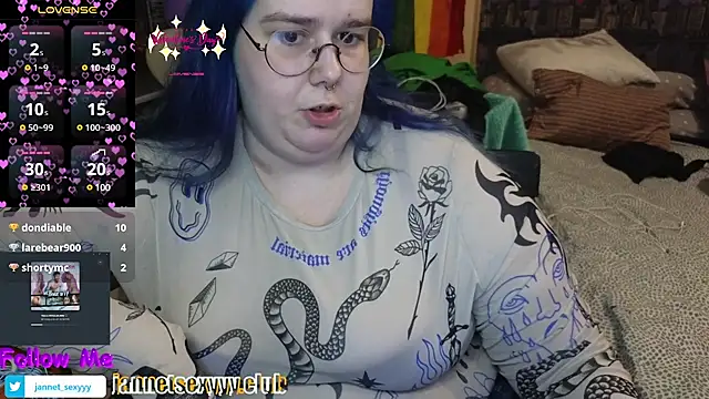 JannetPie online show from February 19, 2025, 11:46 pm