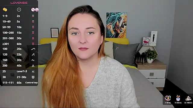 BabeLessi online show from November 6, 2025, 6:31 pm