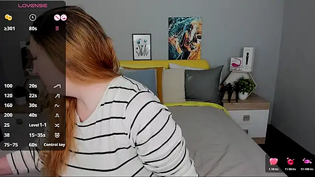 BabeLessi online show from February 22, 2026, 6:06 pm