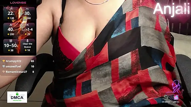Snapshot of -Naughty-Anjali- chatting on December 20, 2024, 5:18 pm -Naughty-Anjali- online show from December 20, 2024, 5:18 pm