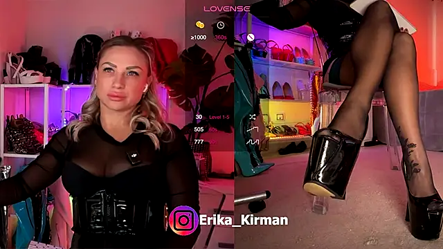 Erika Kirman online show from October 24, 2025, 8:00 am