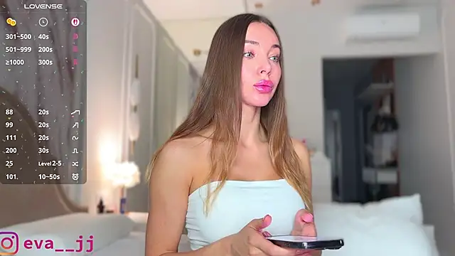 Eva JJ online show from November 23, 2025, 3:50 am