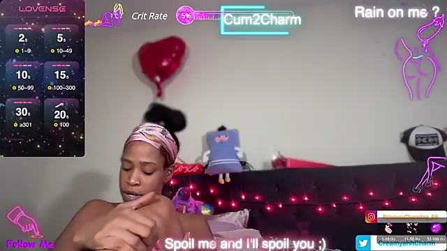 Cum2Charm online show from March 9, 2025, 10:41 am