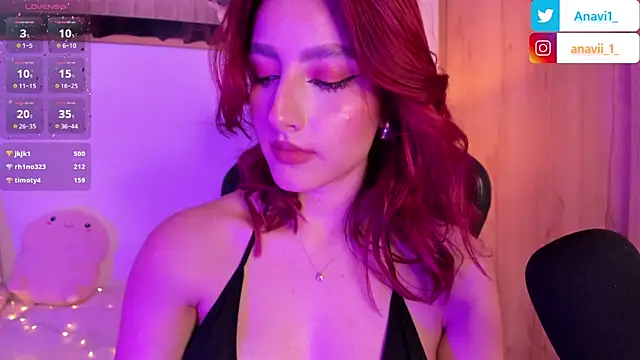 Snapshot of Anavi_ chatting on February 7, 2025, 12:42 am Anavi online show from February 7, 2025, 12:42 am