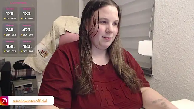 AureliaWinter online show from March 10, 2025, 7:18 pm