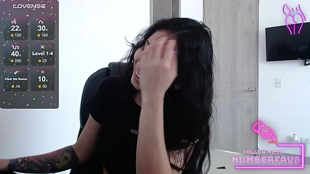 numberfav8 online show from January 15, 2025, 4:54 pm