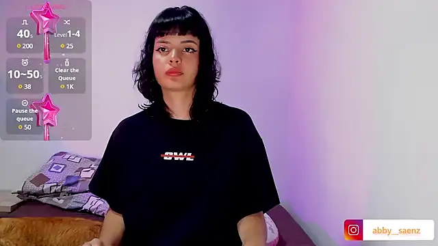 Snapshot of Abby_Saenz01 chatting on February 22, 2025, 1:11 am Abby Saenz01 online show from February 22, 2025, 1:11 am