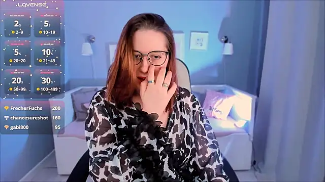 Charmy Gracy online show from February 17, 2025, 6:26 pm