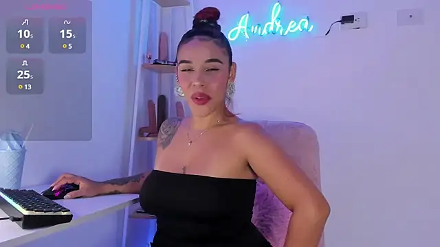 andrea lopezz  online show from February 11, 2025, 1:10 am