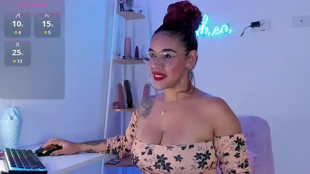 andrea lopezz  online show from March 6, 2025, 10:36 pm