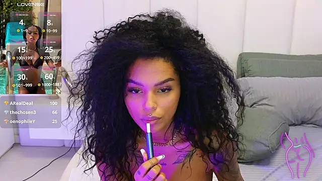 KimiBrown online show from February 6, 2025, 10:37 am