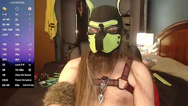 kinkywolf429 online show from April 21, 2026, 7:50 pm